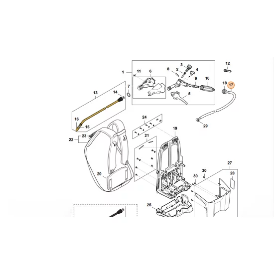 STIHL  Wąż 4854 701 6001